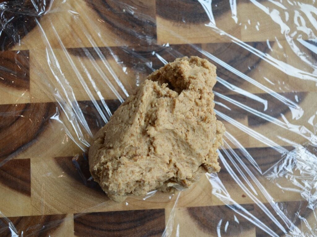 Sourdough graham cracker dough